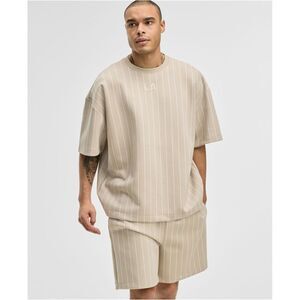 Mode Of One Mens Oversized-Fit Pinstripe Sweatshirt, NWT
